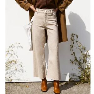 Zara Beige Marine Pants